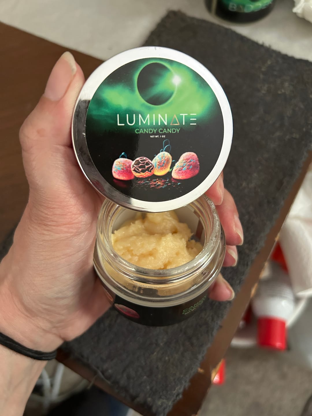 Customer photo review of LUMINATE Live Resin Badder - 28 Grams