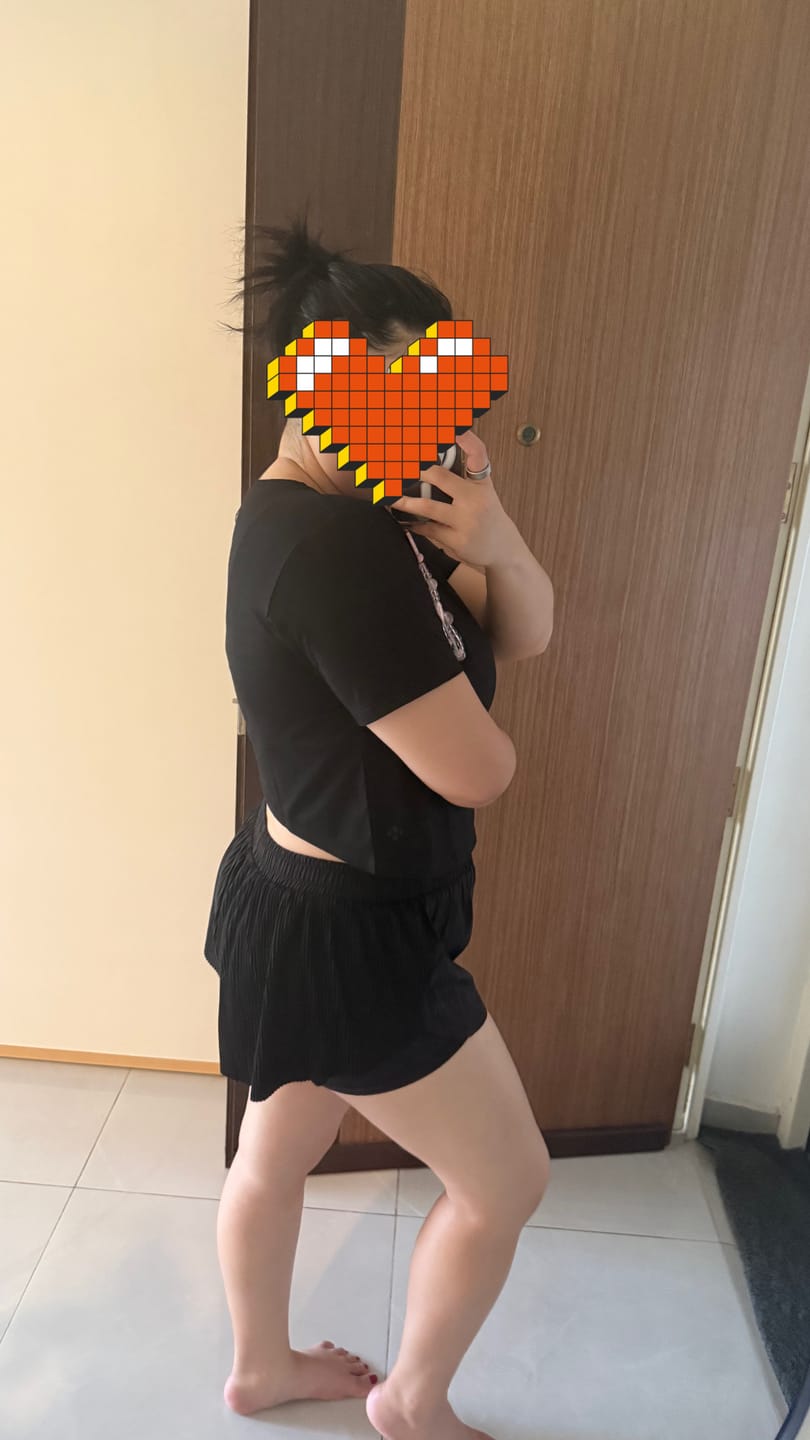 Customer photo review of Pleated Shorts