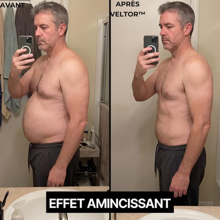 Customer photo review of Débardeur de Compression Gainant - VELTOR™