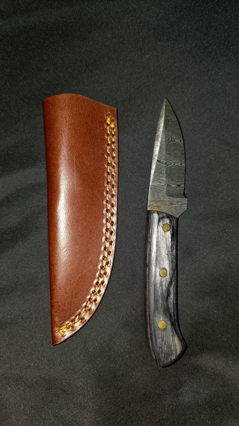 Customer photo review of Seconds Damascus Knife