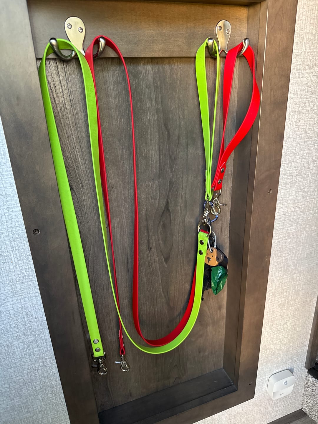 Customer photo review of Waterproof Two Dog Leash / Two Dog Leash Splitter | Built with BioThane®