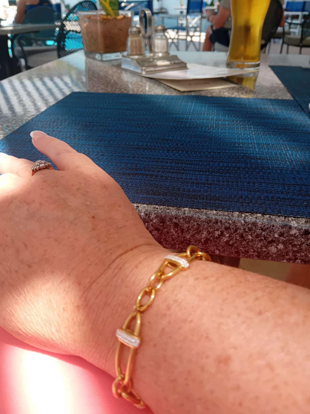 Customer photo review of Pre-order: Embellished Solas Bracelet