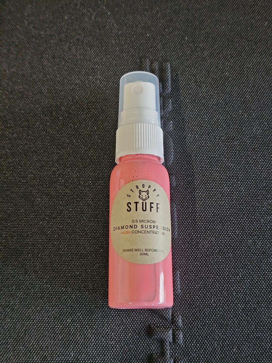 Customer photo review of Stroppy Stuff Mono Diamond Suspension 30ml