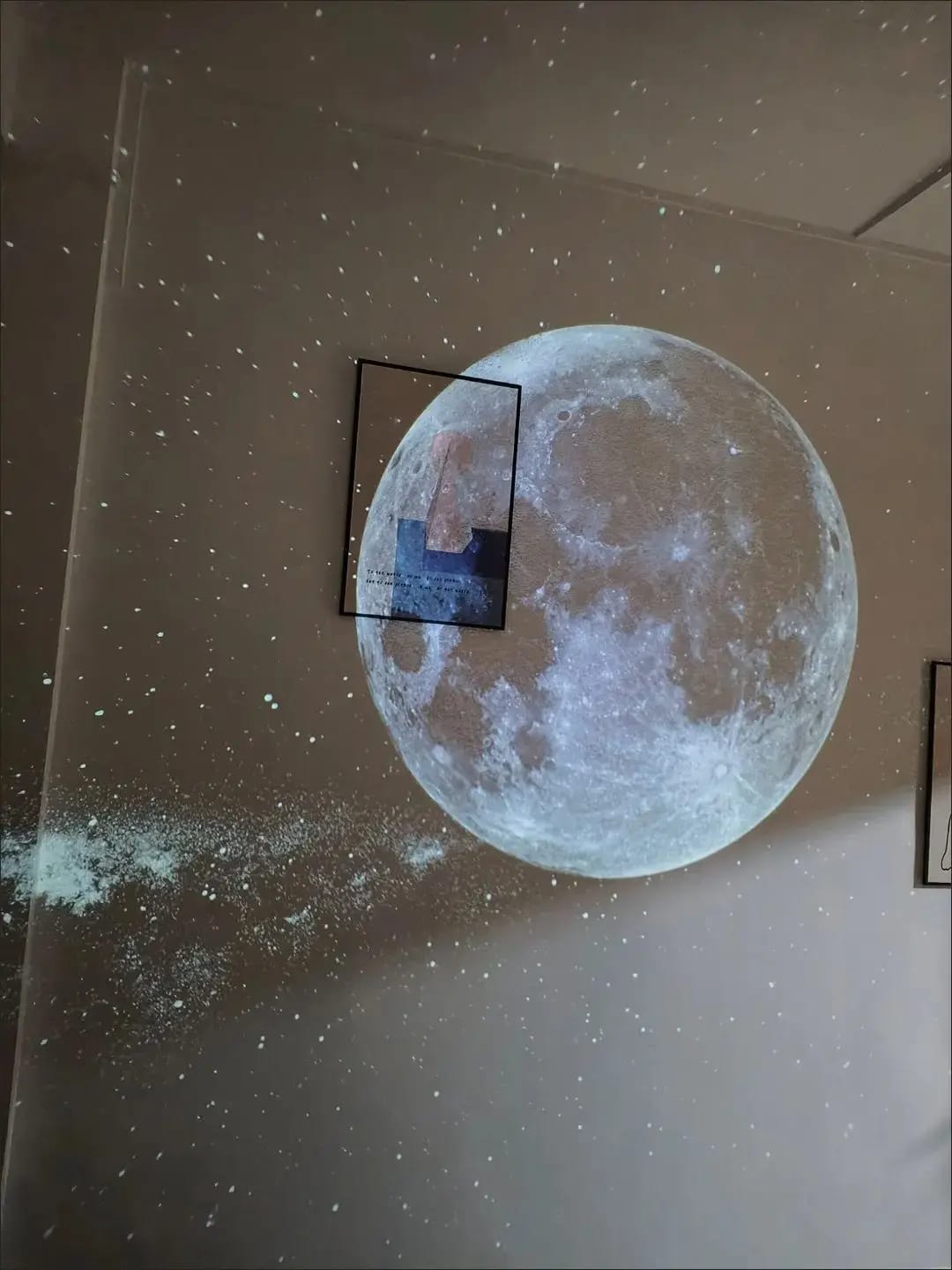 Customer photo review of AstroDrift™ — USB Star Projector for Car & Home