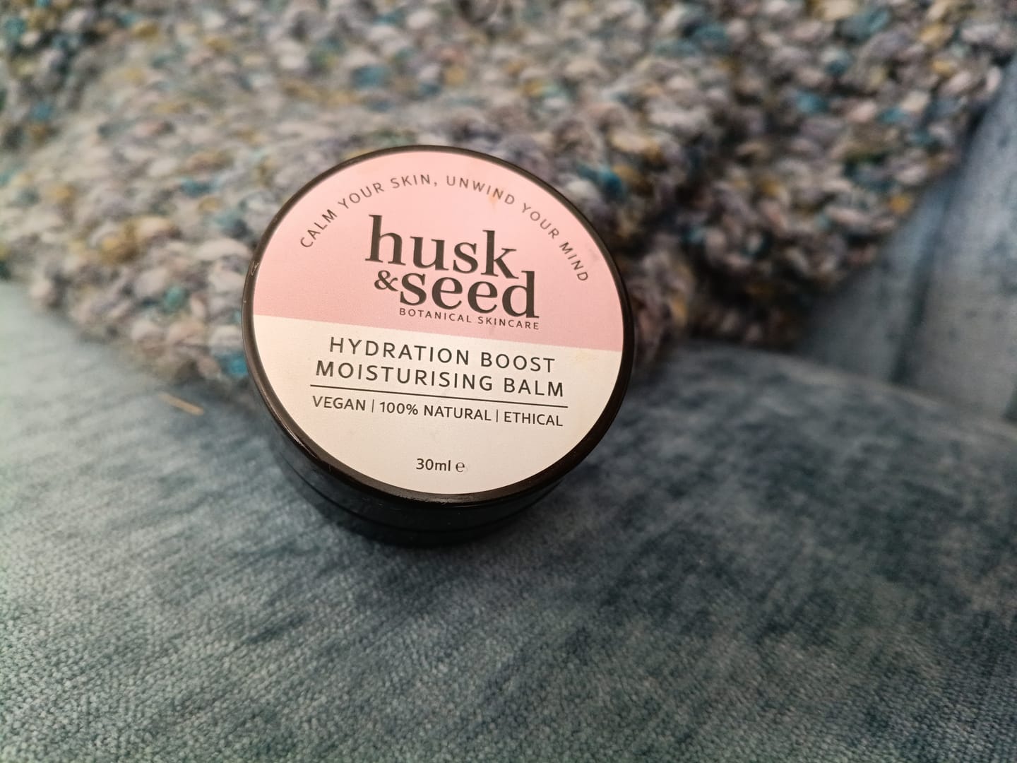 Customer photo review of Hydration Boost Moisturising Balm