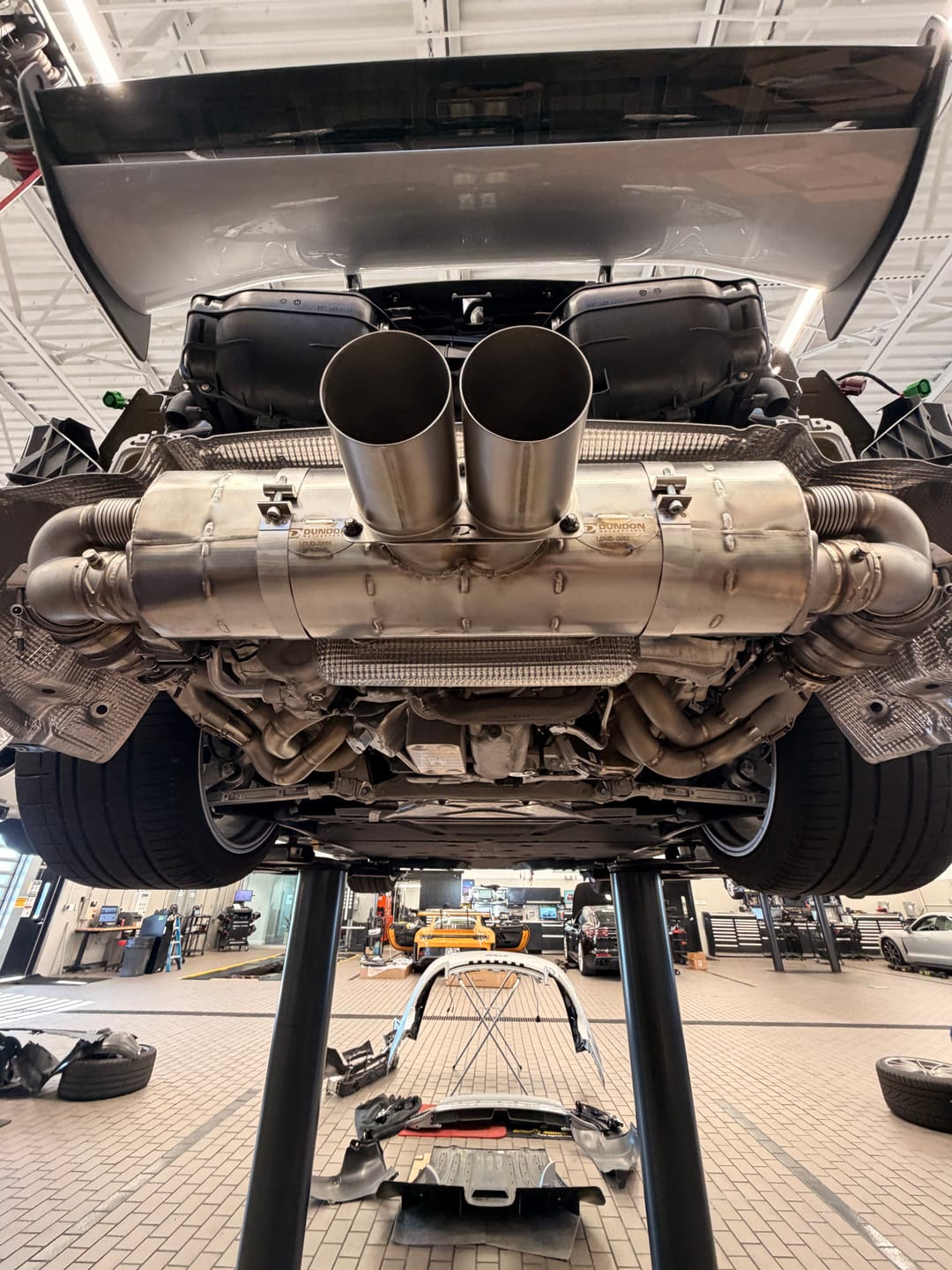Customer photo review of 992 GT3RS Street Header Complete Exhaust Package (non-EU)
