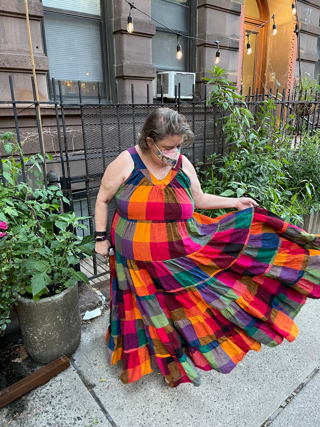 Customer photo review of JOSIE DRESS | MULTI CHEX