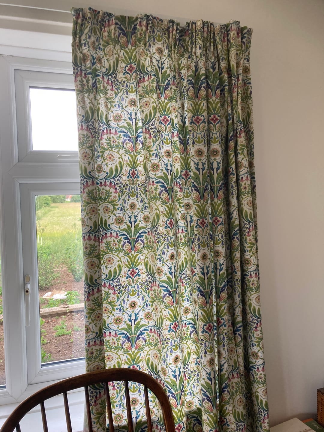Customer photo review of Cottage Vine Cotton Furnishing Fabric