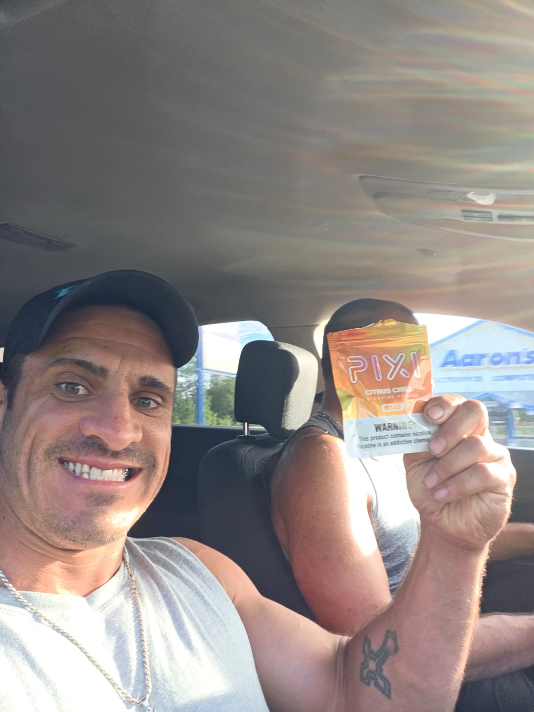 Customer photo review of Mylar Nicotine Pouches