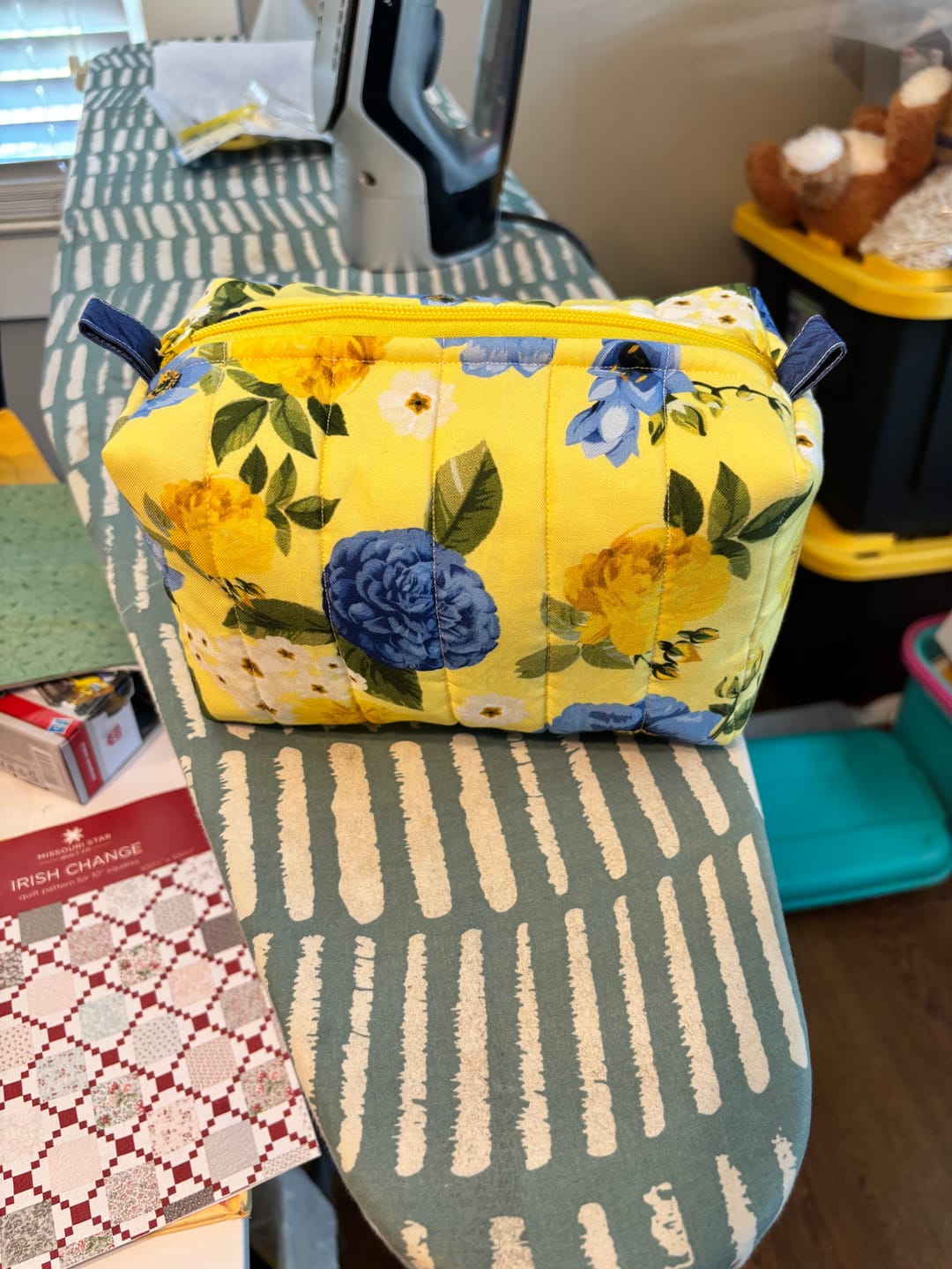 Customer photo review of True Fabrics - Sunshine Blooms - Fabric by the yard
