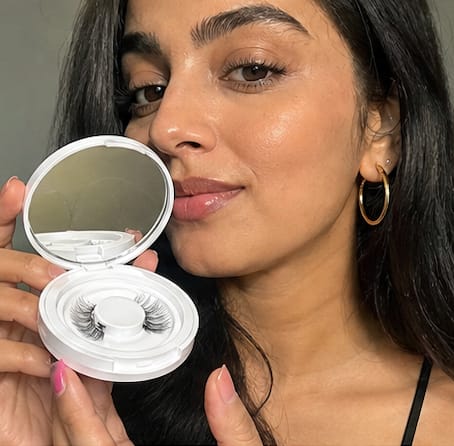 Customer photo review of Magnetic Eyelashes | Glue Free & Soft False Eyelashes
