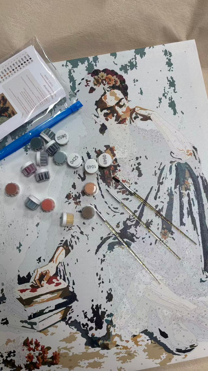 Customer photo review of Bohemian Reverie | Paint by Number