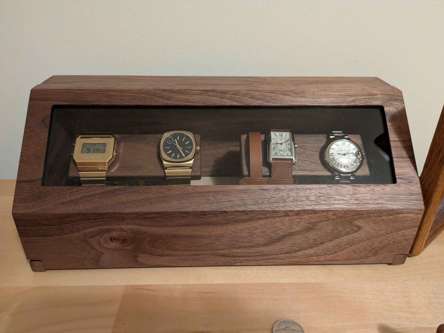 Customer photo review of WHALER 4-SLOT WATCH BOX