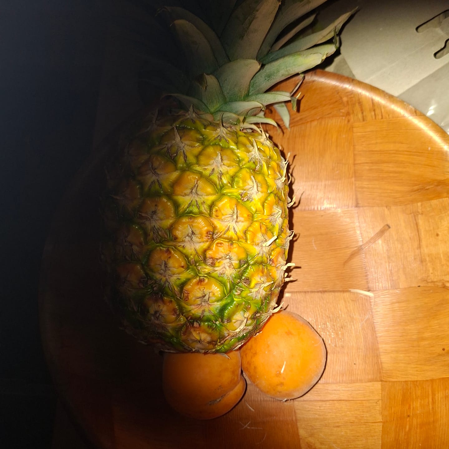 Customer photo review of Ananas Flugware reifgeerntet Aktionspreis %