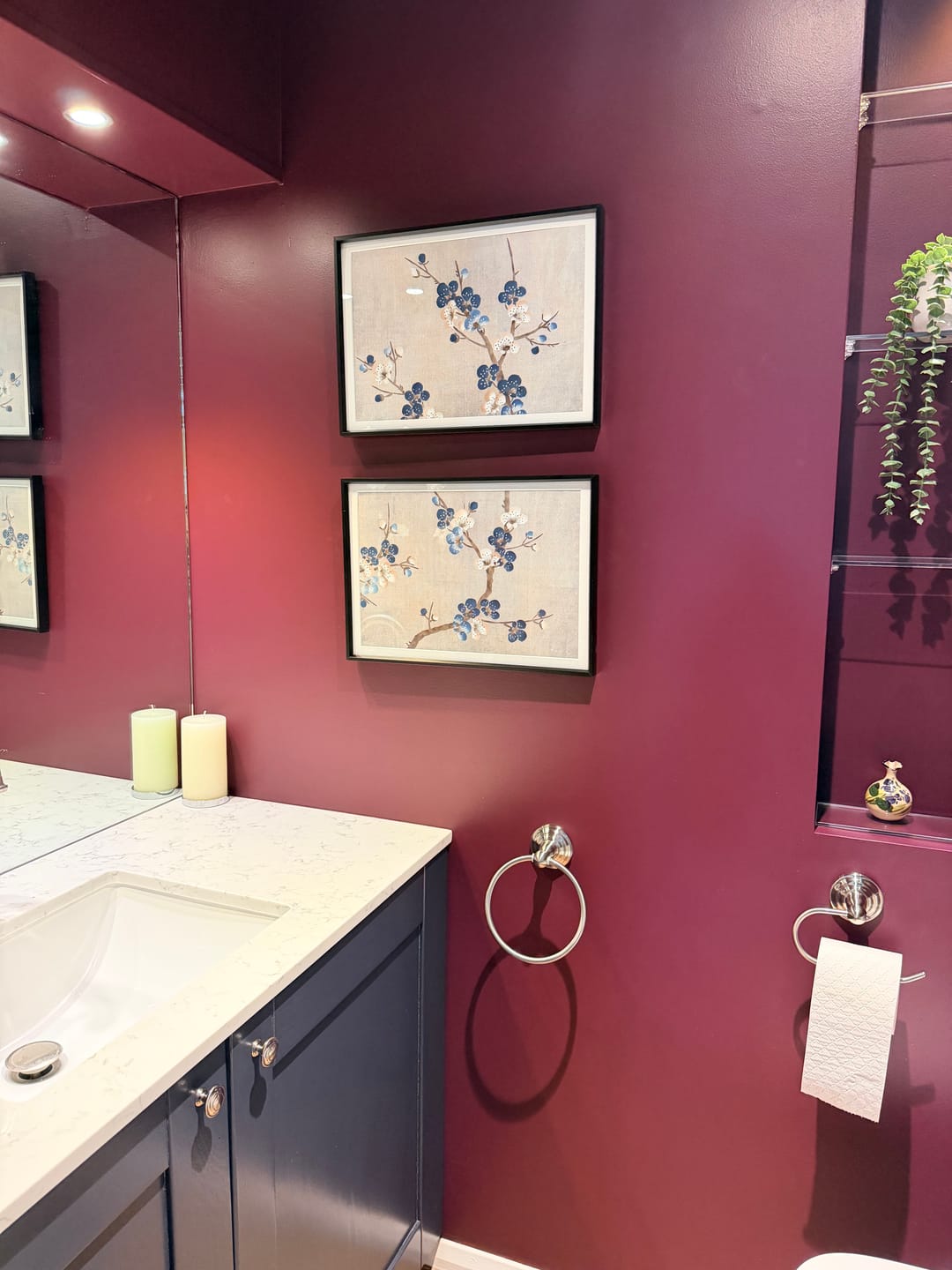 Customer photo review of Melanie Art Prints Set Of Two
