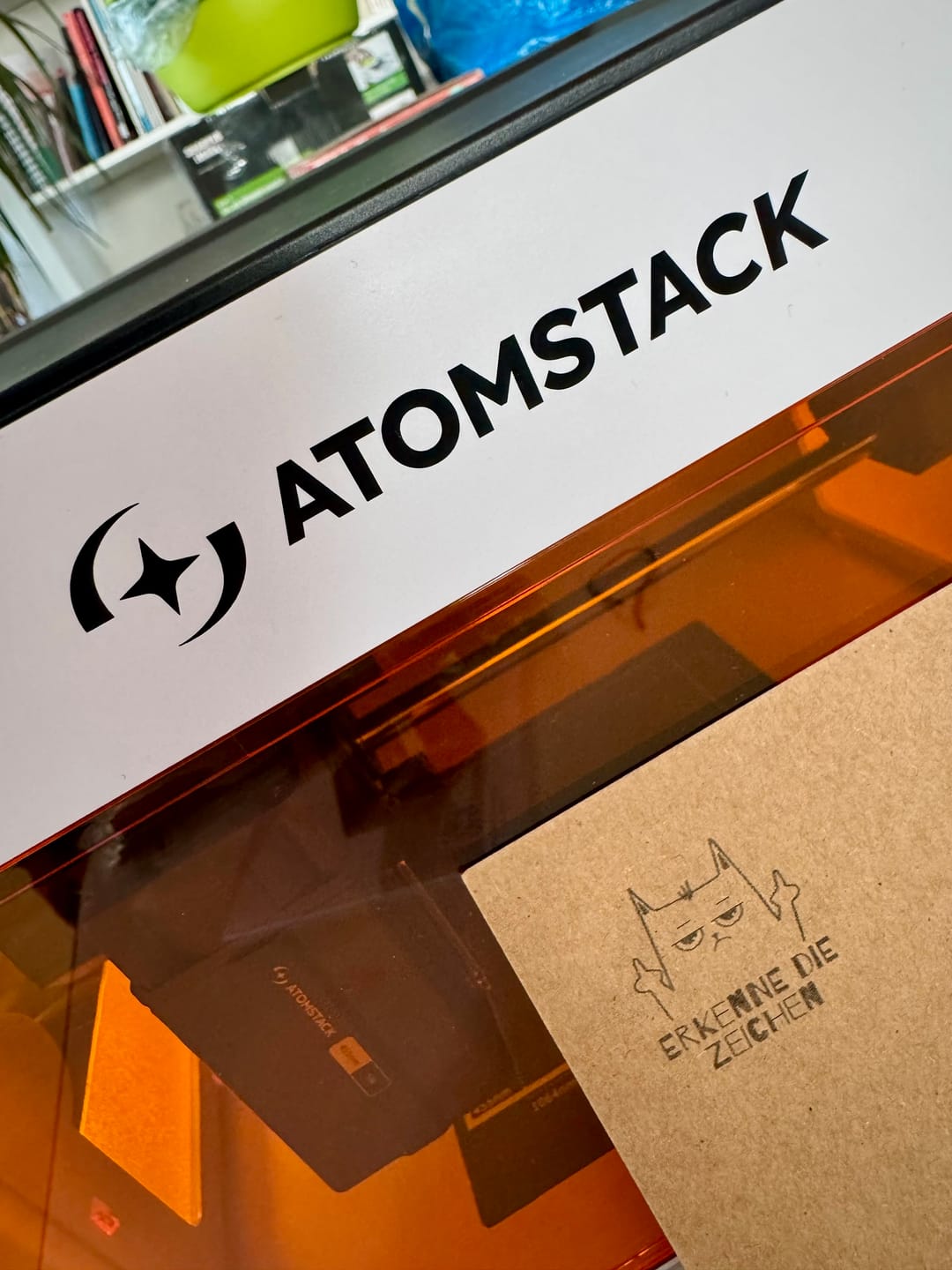 Customer photo review of AtomStack P1 Laser Engraver