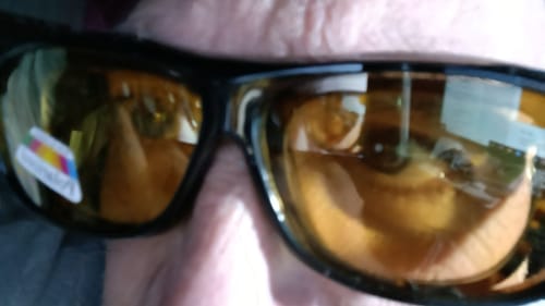 Customer photo review of Anteojos Antiencandilantes ARVANO™ | Chau luces fuertes
