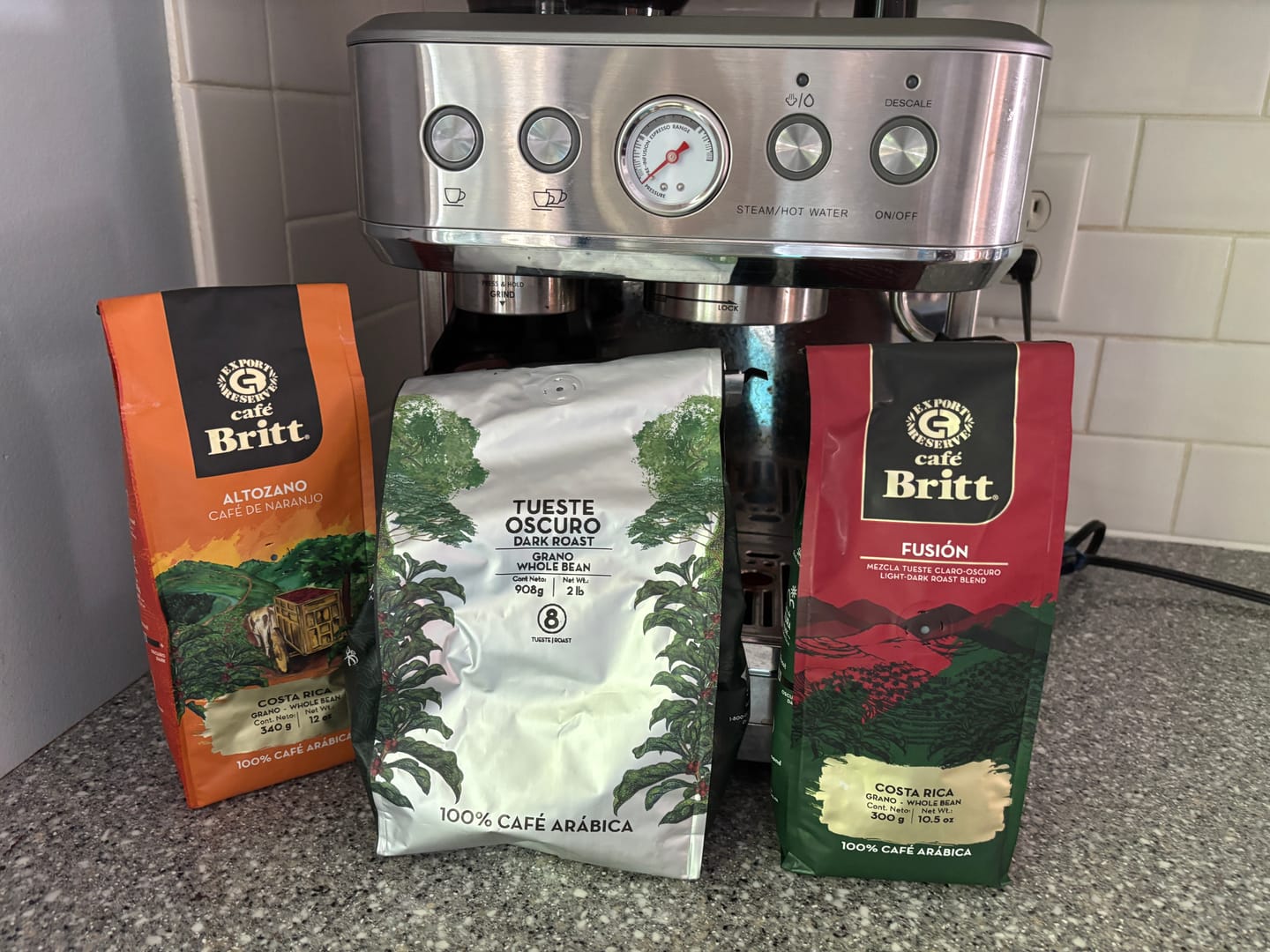Customer photo review of COSTA RICAN FUSIÓN COFFEE