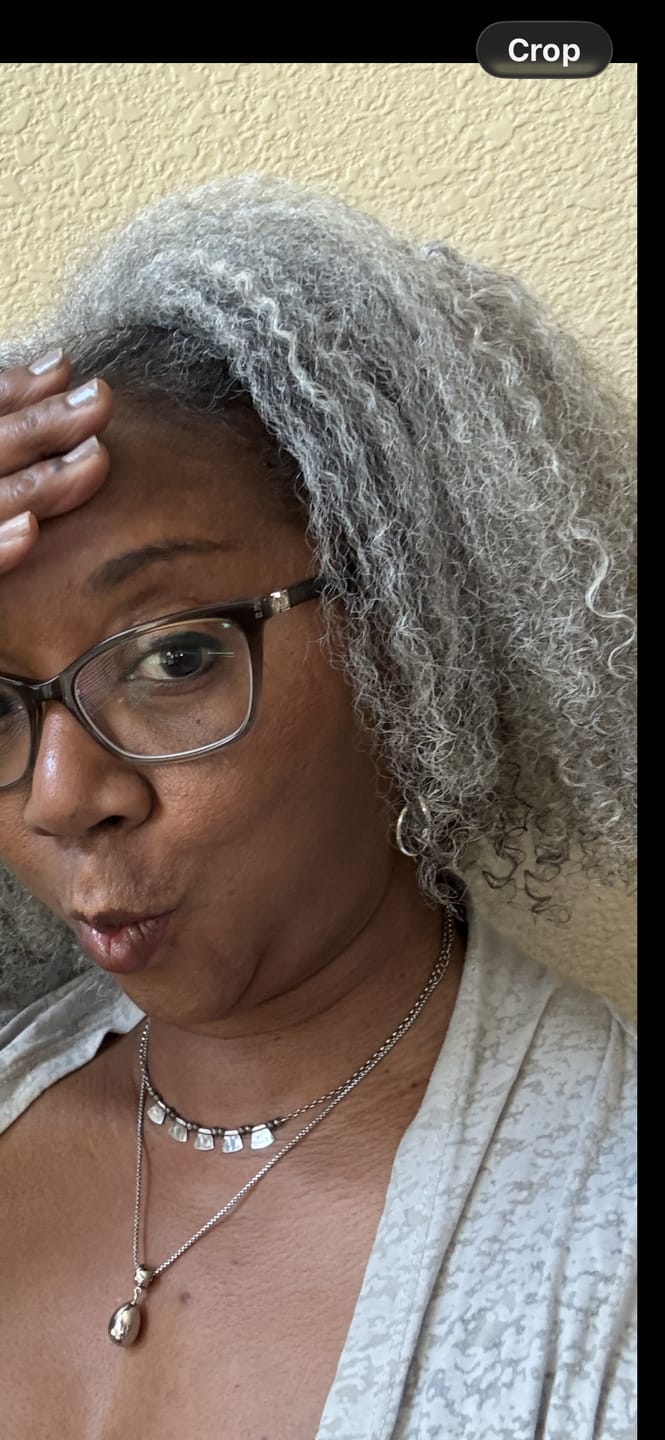 Customer photo review of Tropical Oasis Anti-Humidity Firm Hold Hair Gel