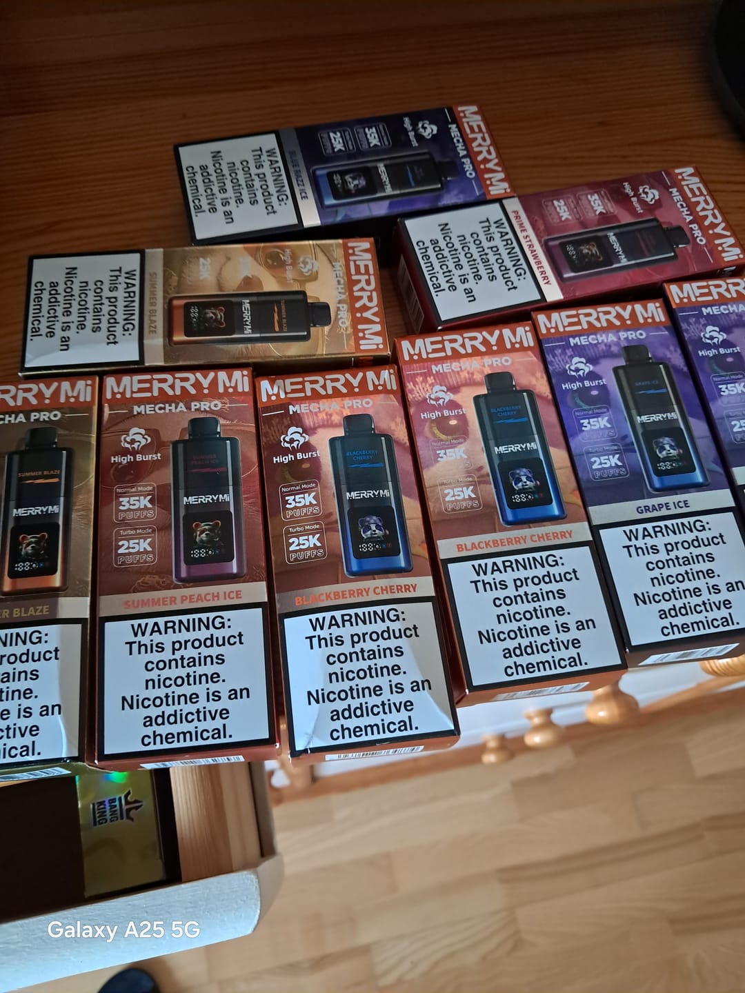 Customer photo review of Jednorazówki MERRYMI Mecha Pro 35K Buchów - E papieros 5%