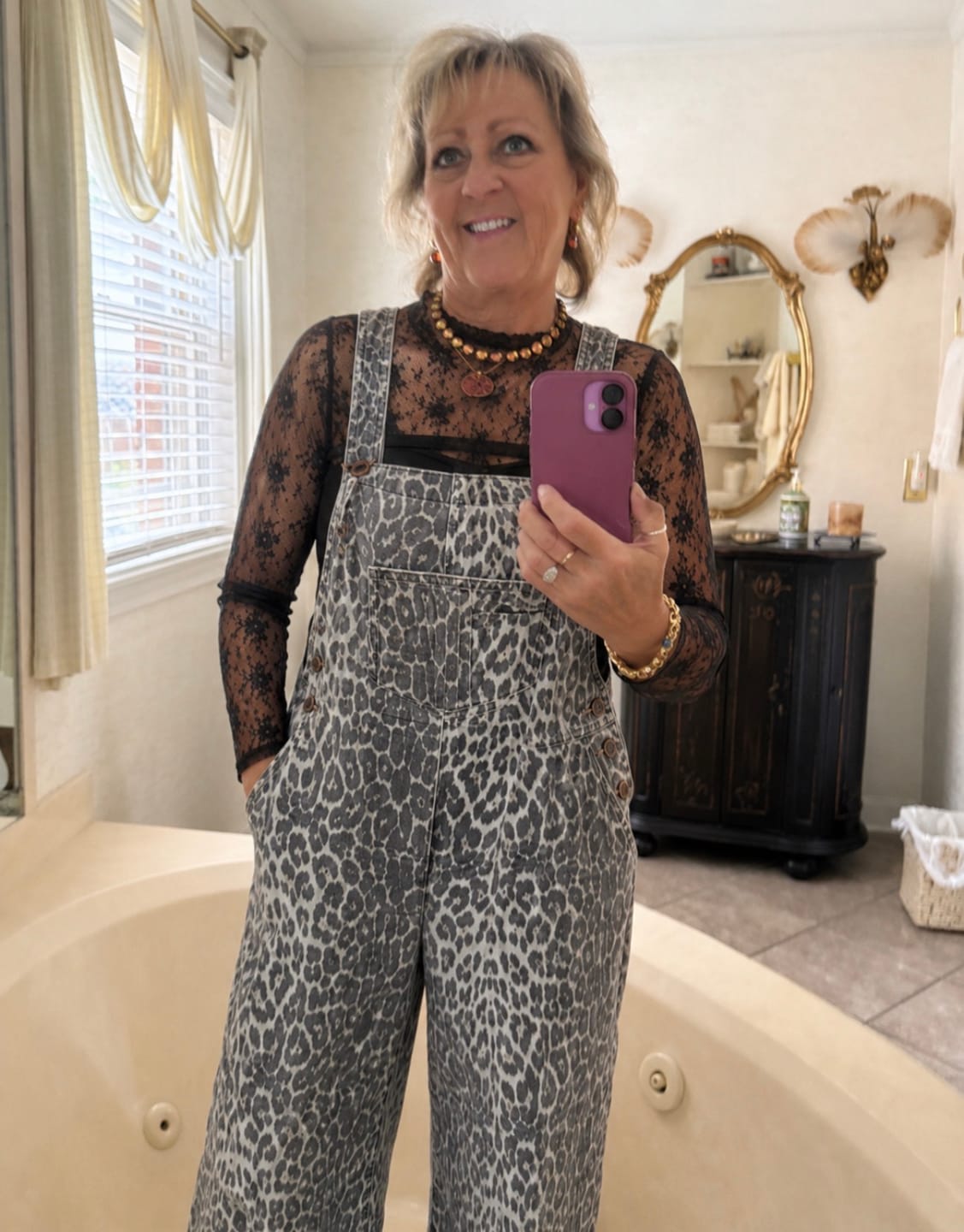Customer photo review of Wild Side Overalls