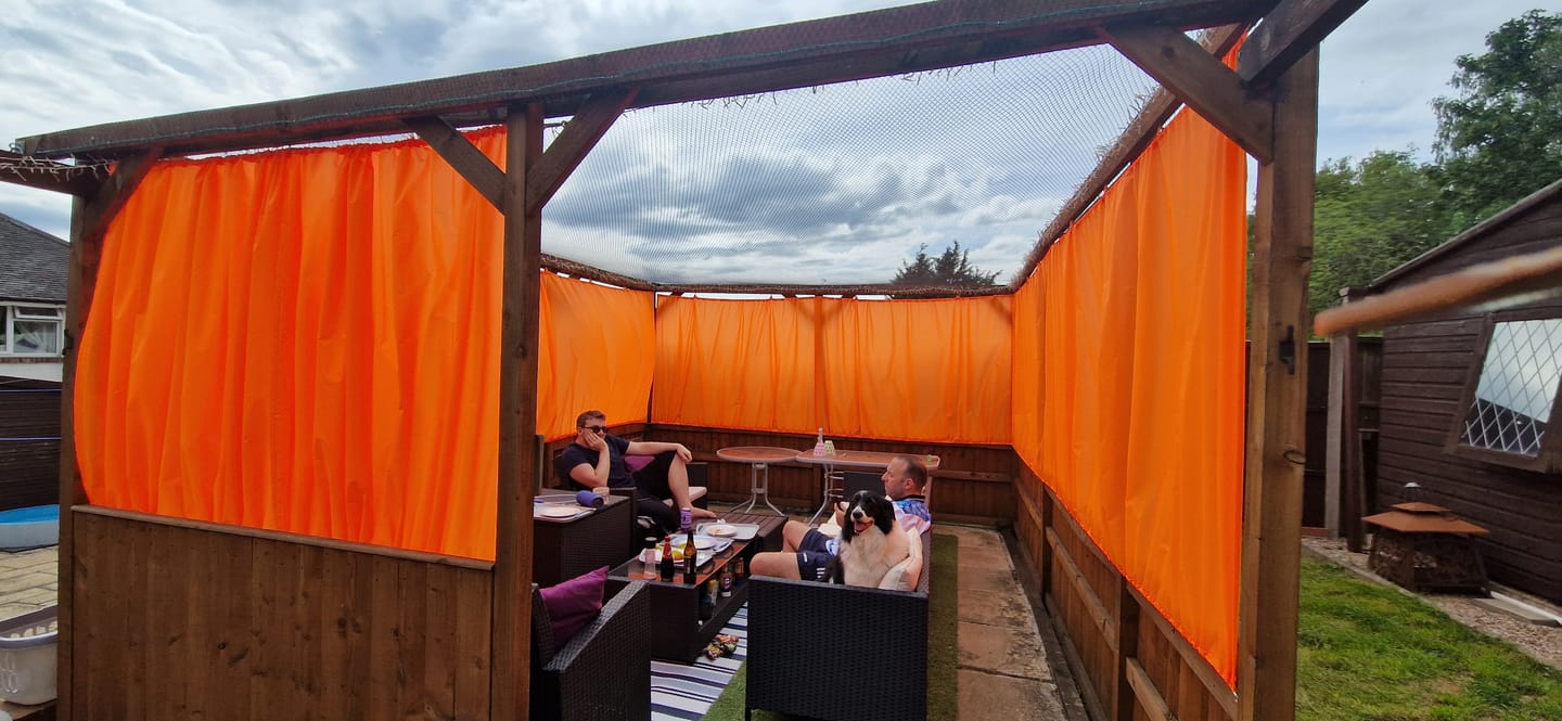 Customer photo review of Water Resistant Ripstop Fabric - Full 30m Roll