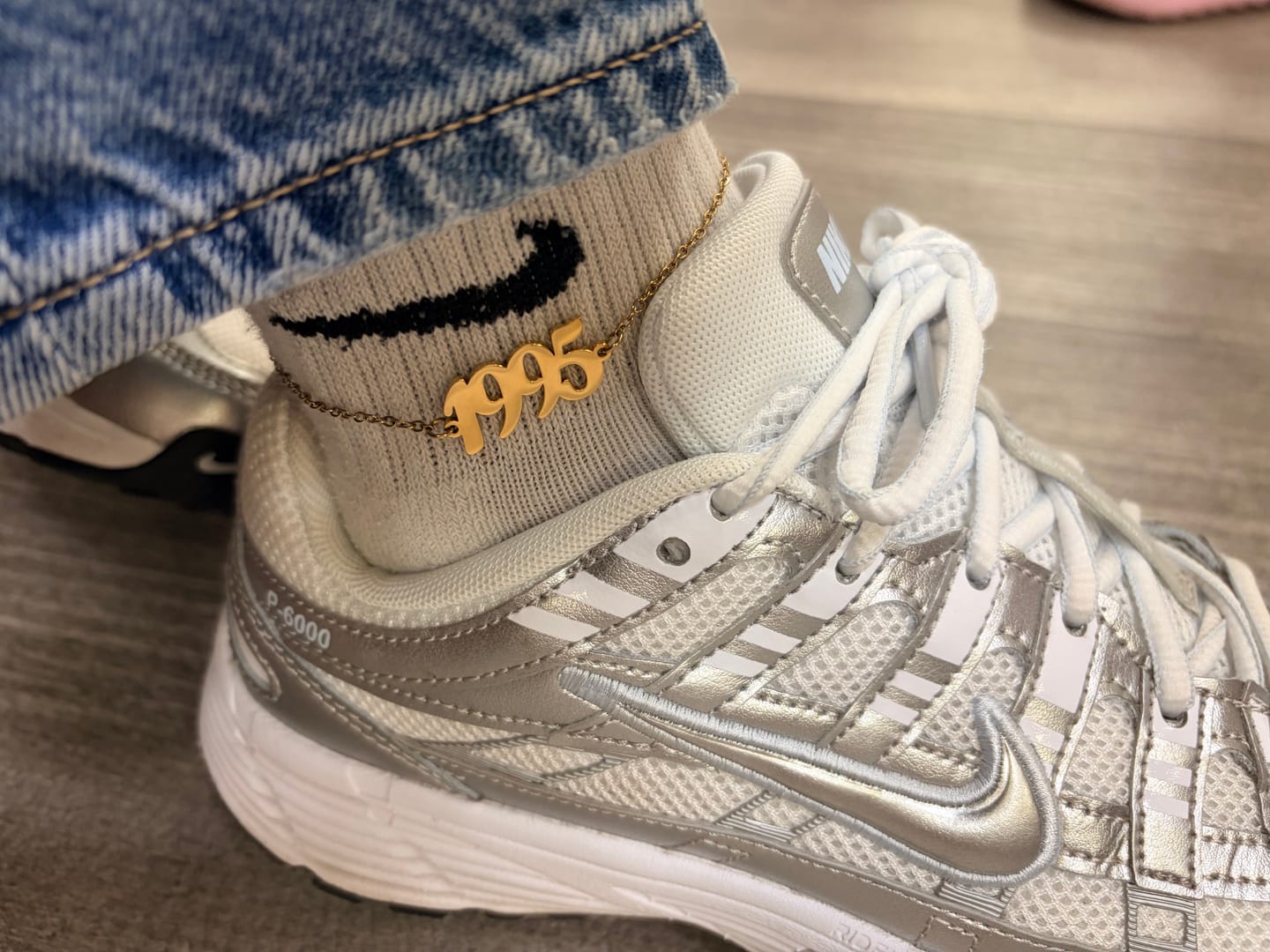 Customer photo review of Year Anklet