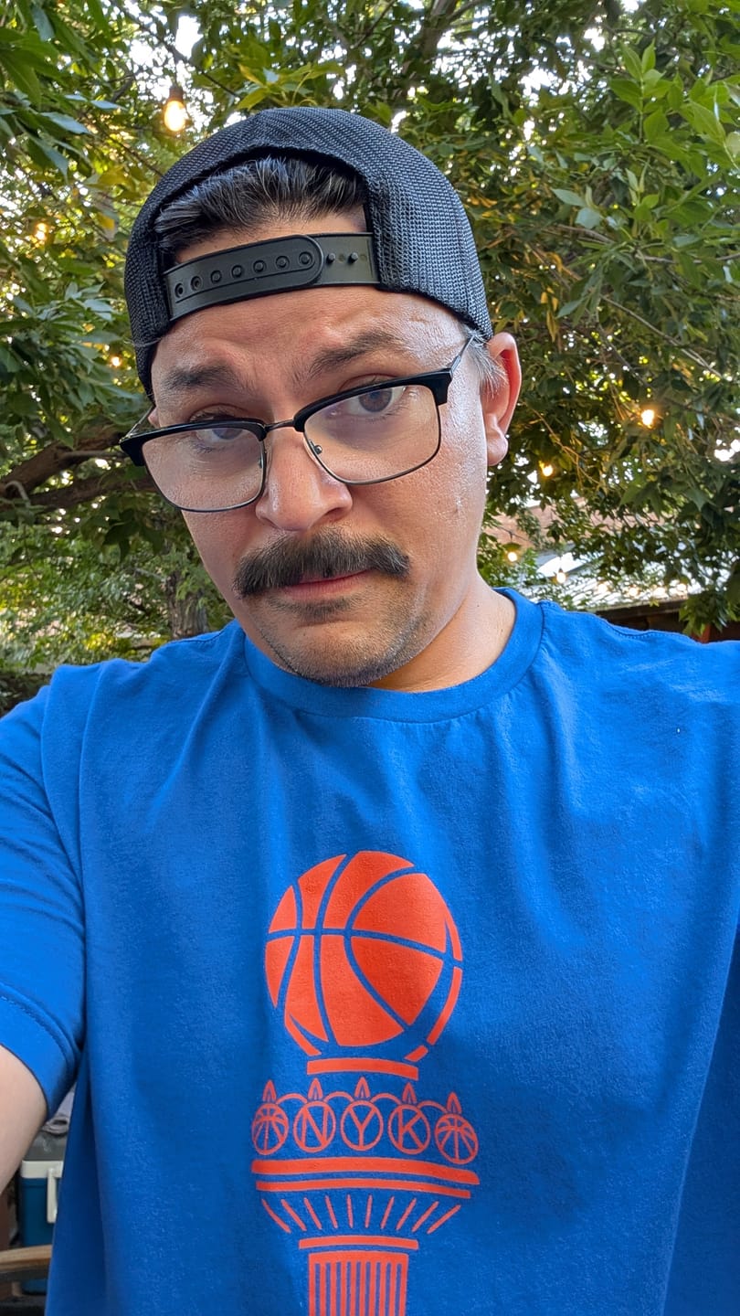 Customer photo review of NYK Basketball Torch T-Shirt