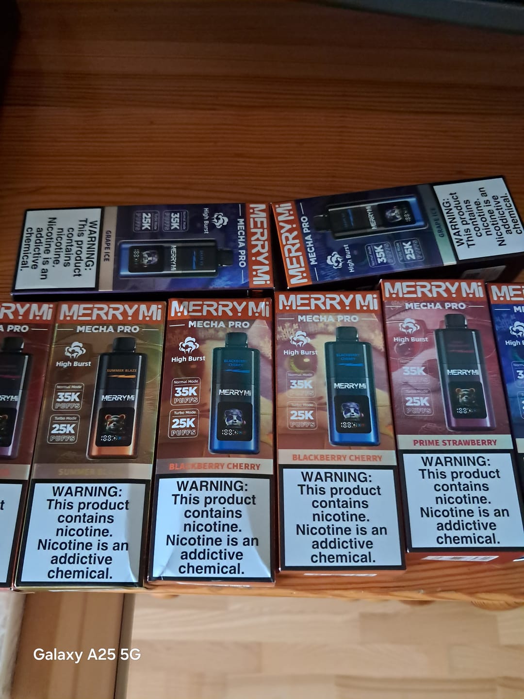 Customer photo review of Jednorazówki MERRYMI Mecha Pro 35K Buchów - E papieros 5%