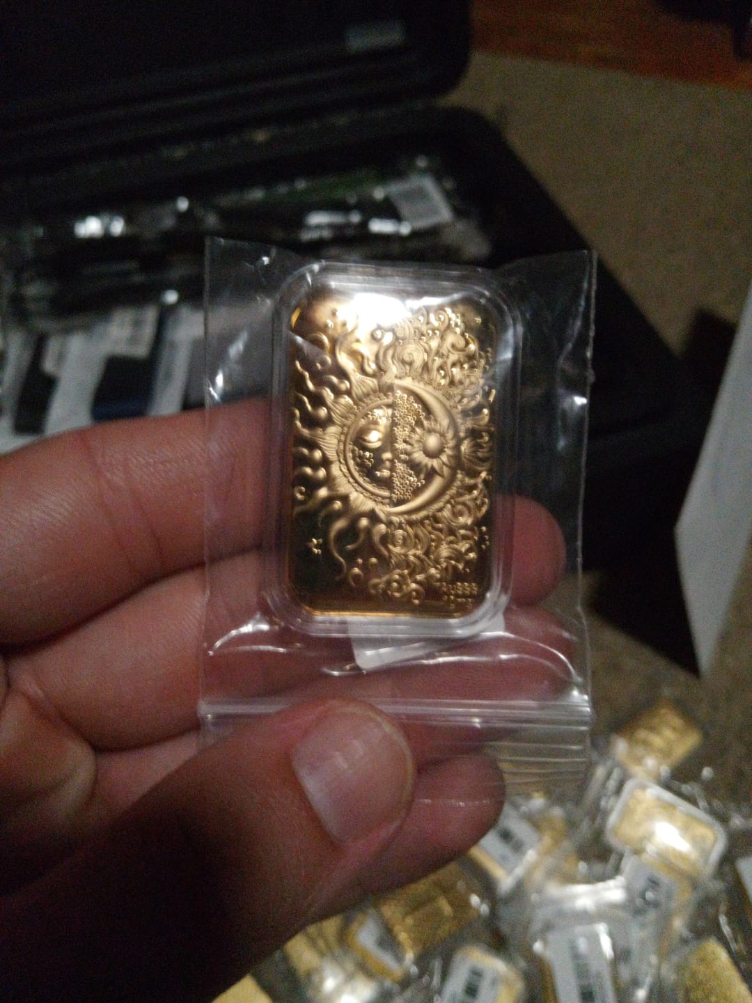 Customer photo review of 24K Yellow Gold Essential Piece