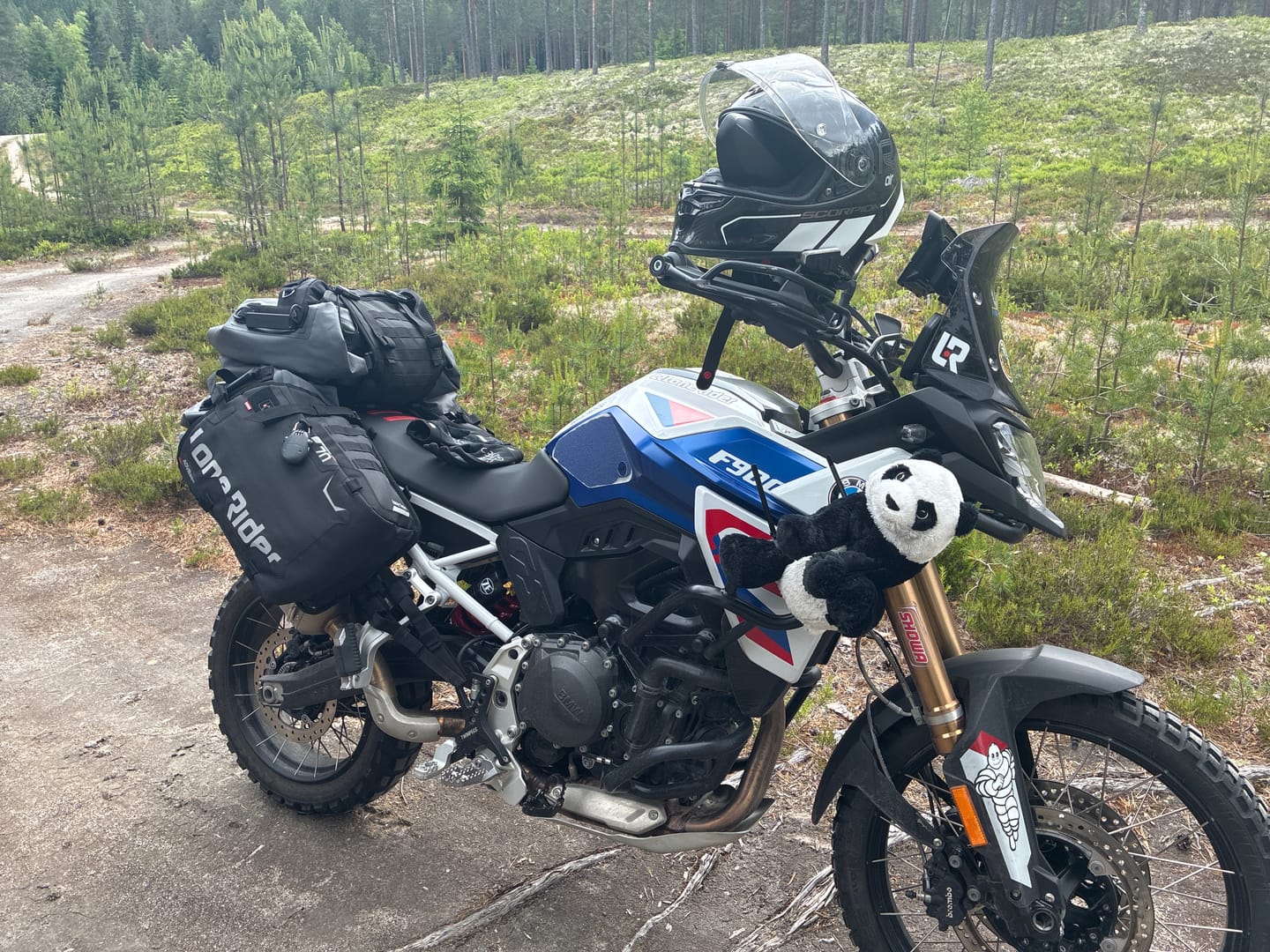 Customer photo review of ADVBags 70 – Rackless Saddle Bags