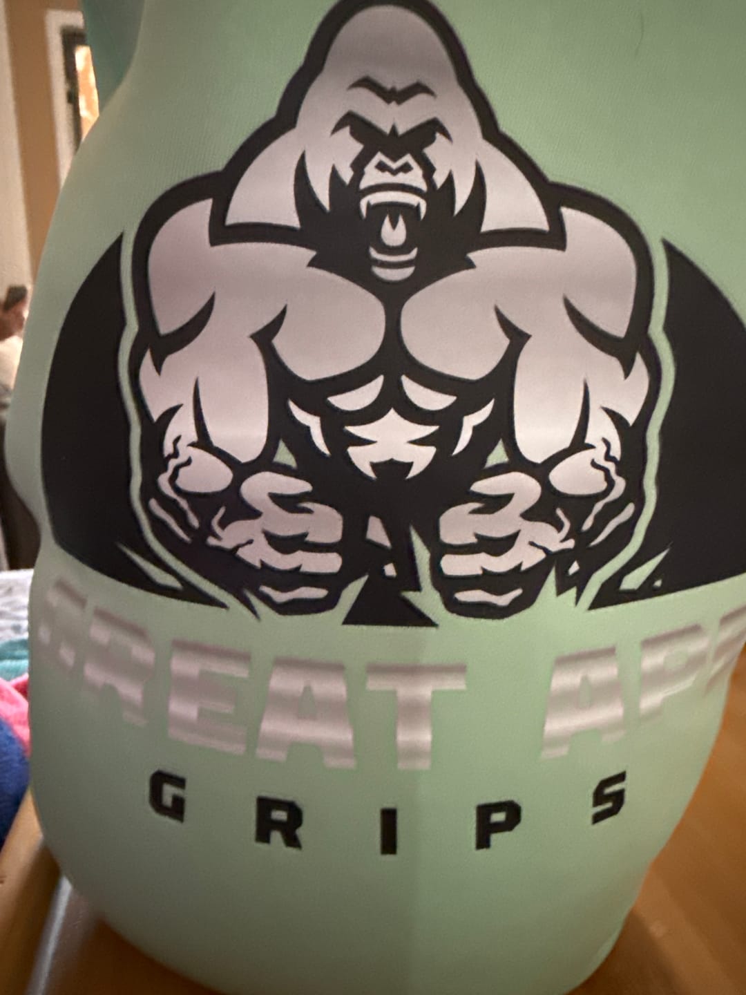 Customer photo review of GREAT APE GRIPS - HAWAIIAN MINT