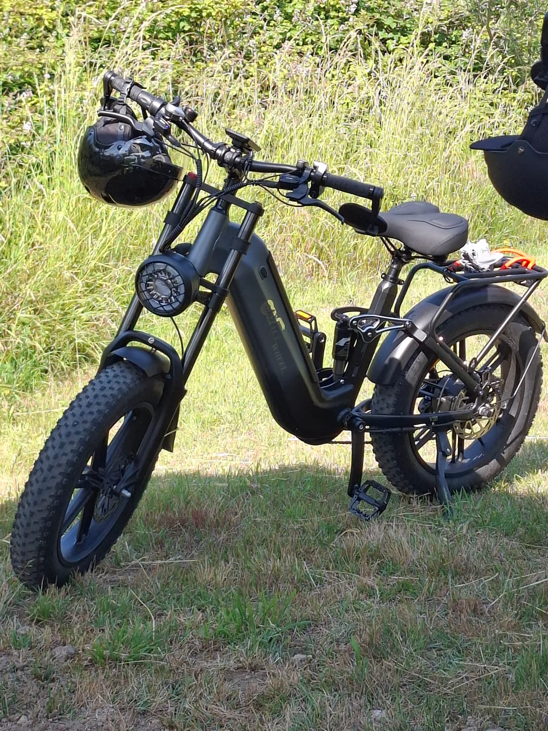 Customer photo review of CMACEWHEEL V20 750W 20" Fat Bike 960Wh Full Suspension E-bike with Torque Sensor 48V 20Ah Battery