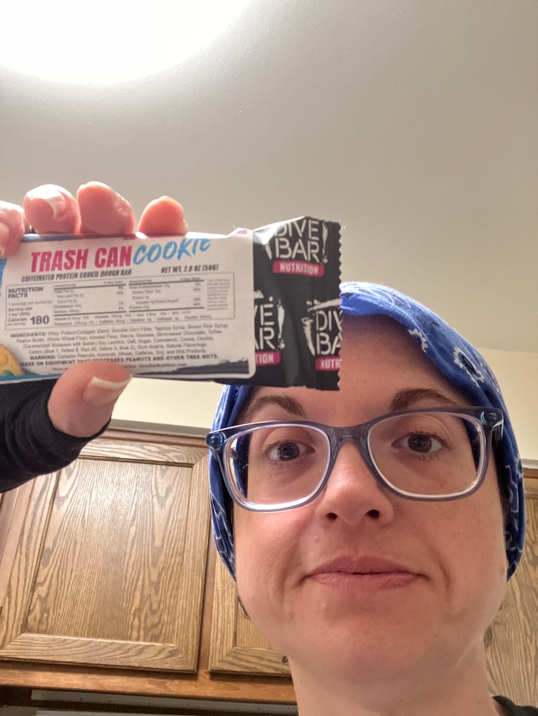 Customer photo review of Trash Can Cookie