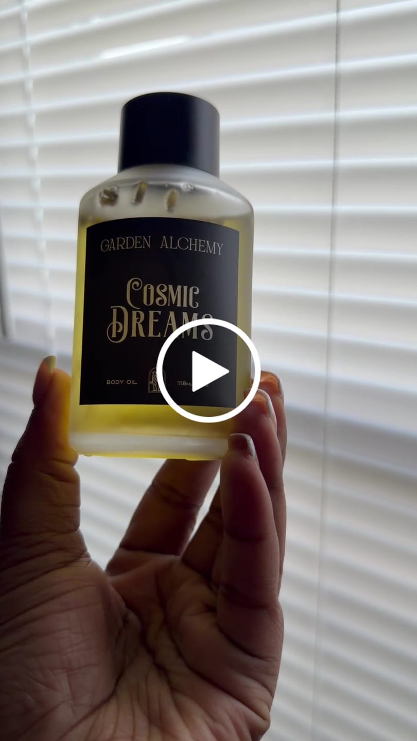Customer video review of COSMIC DREAMS W/MAGNESIUM BODY OIL