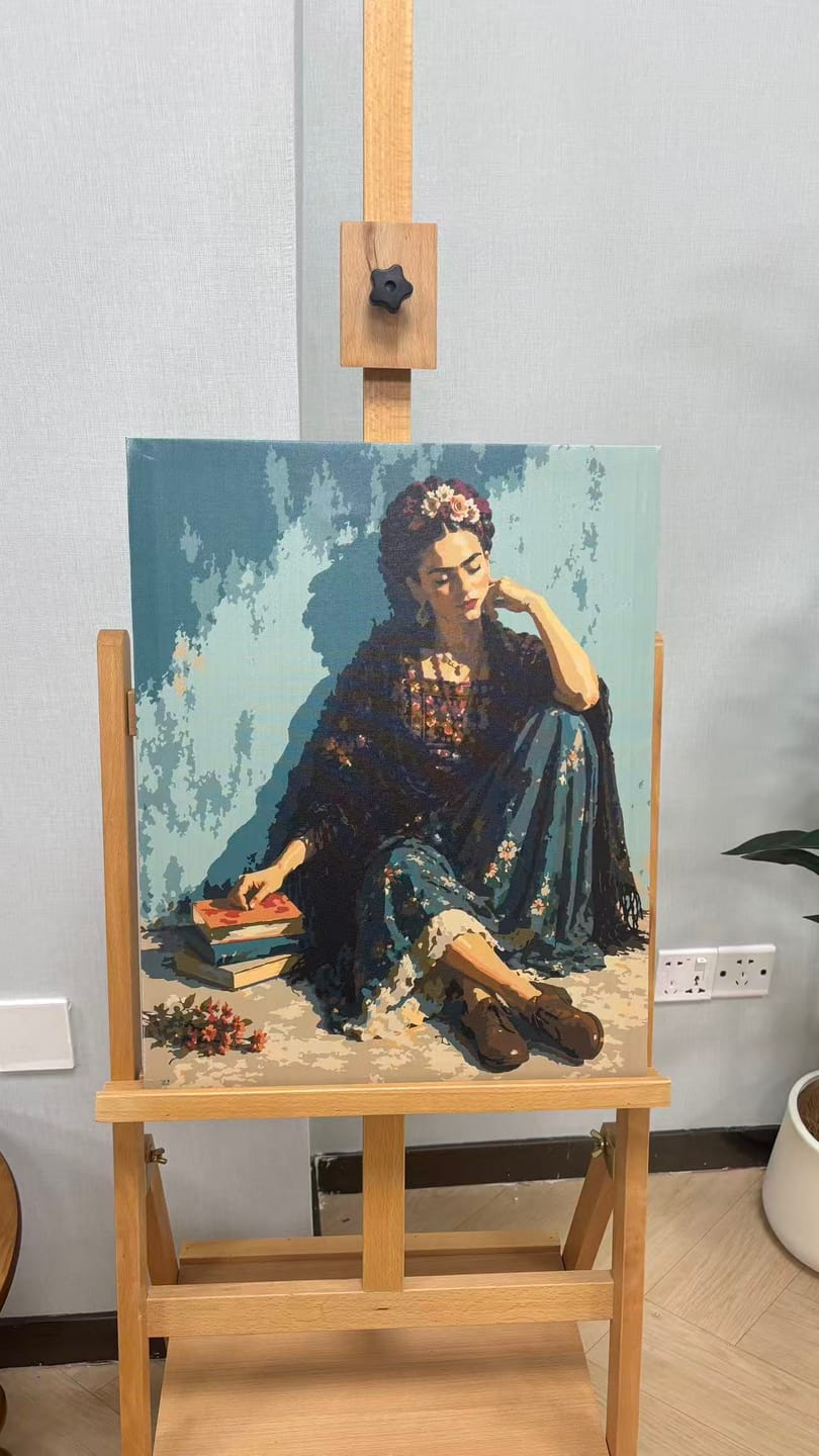 Customer photo review of Bohemian Reverie | Paint by Number