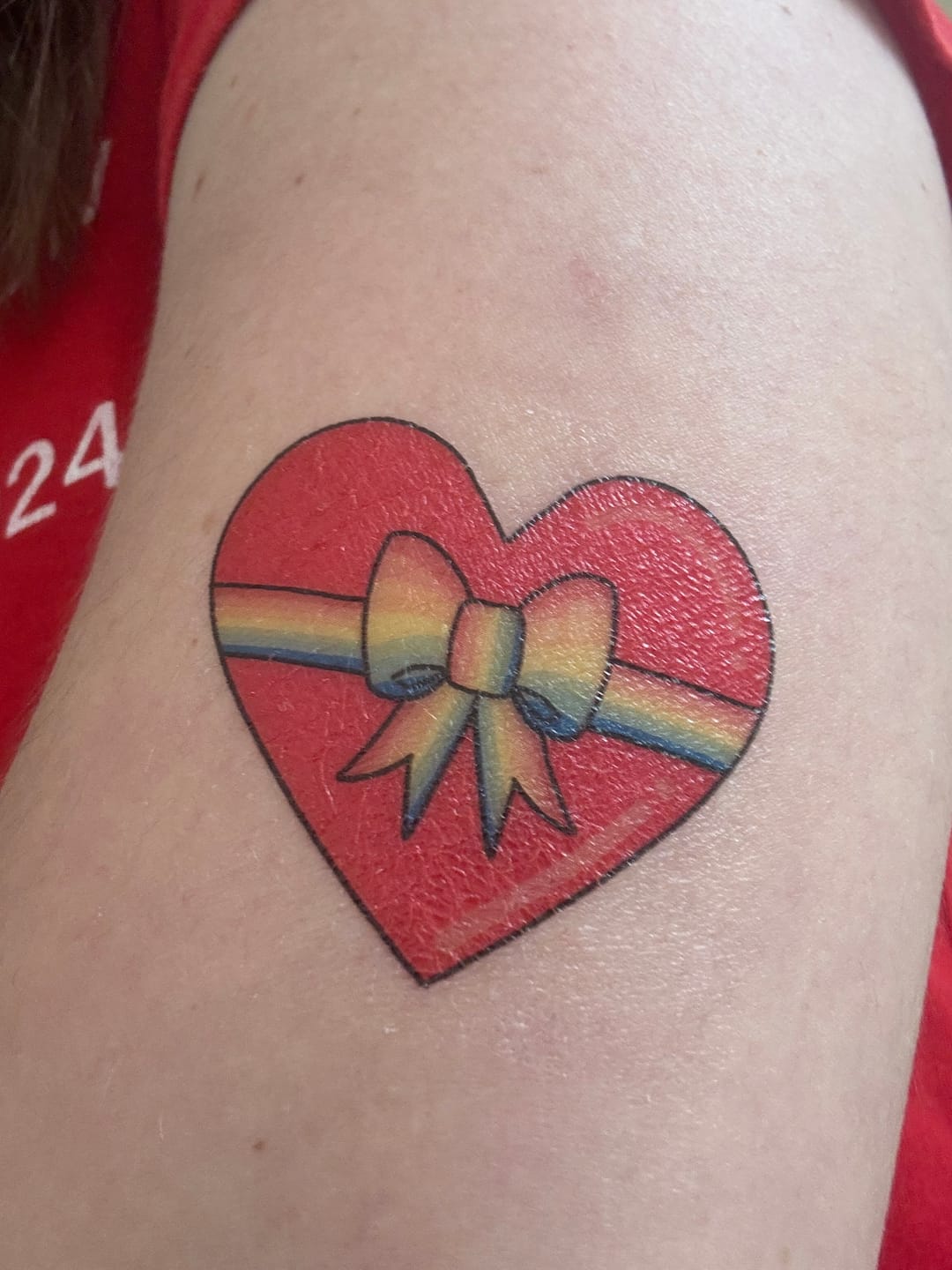 Customer photo review of Create Your Own Tattoo