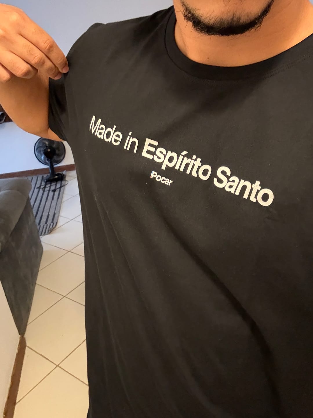 Customer photo review of Camiseta | Made in Espírito Santo