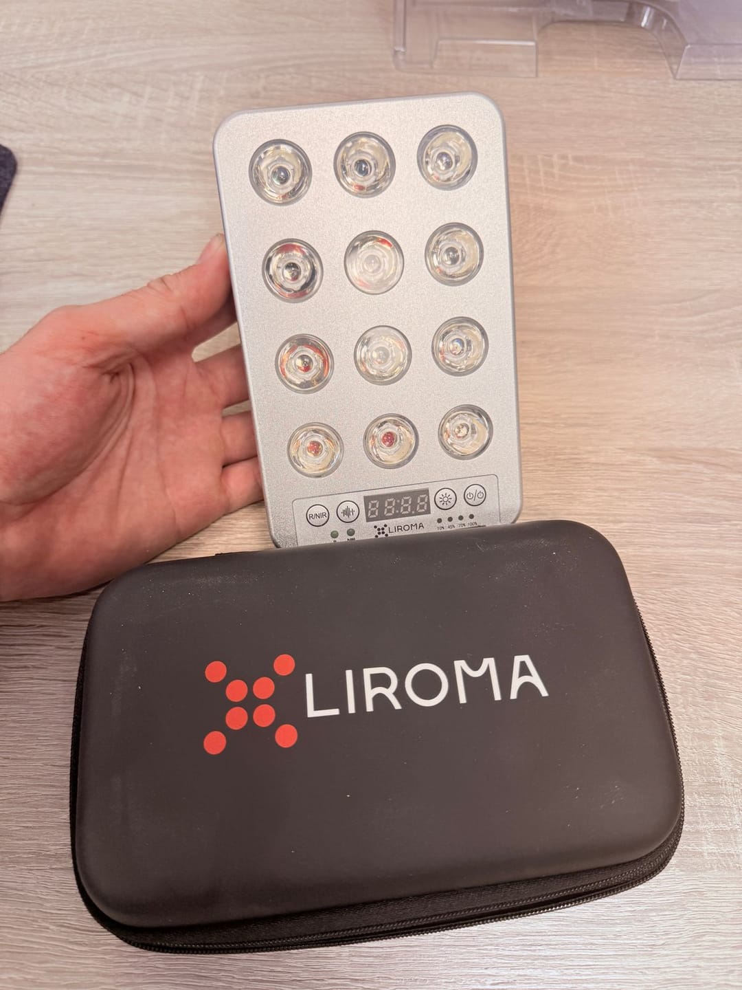 Customer photo review of Portable Prime (Roodlichttherapie) – Ideaal voor onderweg – Levensduur tot 100.000 uur - 15×9,5×2,3cm