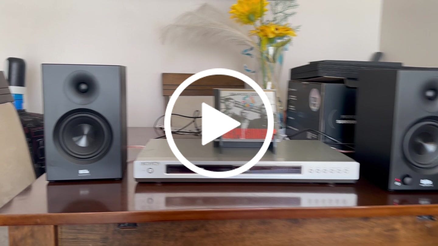 Customer video review of Par Parlantes Hi-Fi Bluetooth Blik Bookshelfone 70W