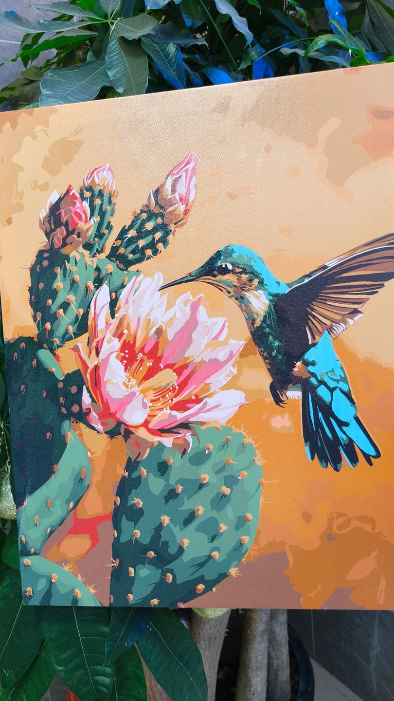 Customer photo review of Mexican Nature | Paint by Number