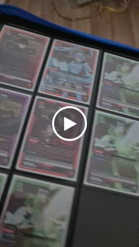 Customer video review of Sky Strikers Trading Card Binder