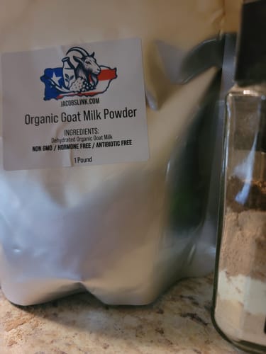 Customer photo review of Organic Goat Milk Powder