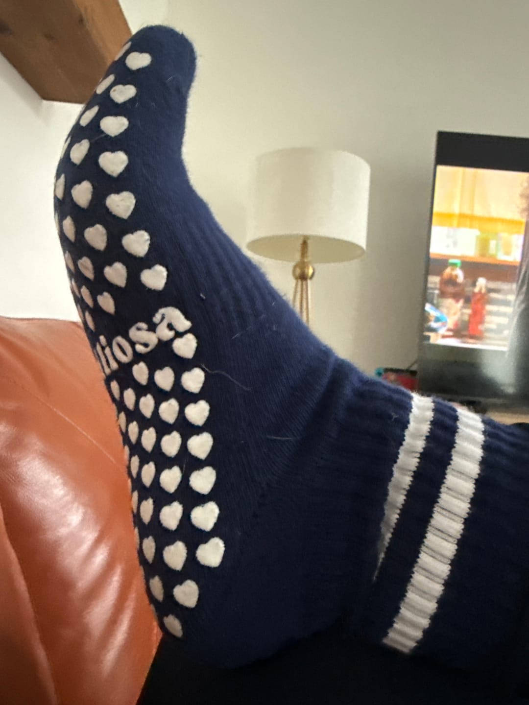 Customer photo review of Dual-Direction Grip Stripes - Navy