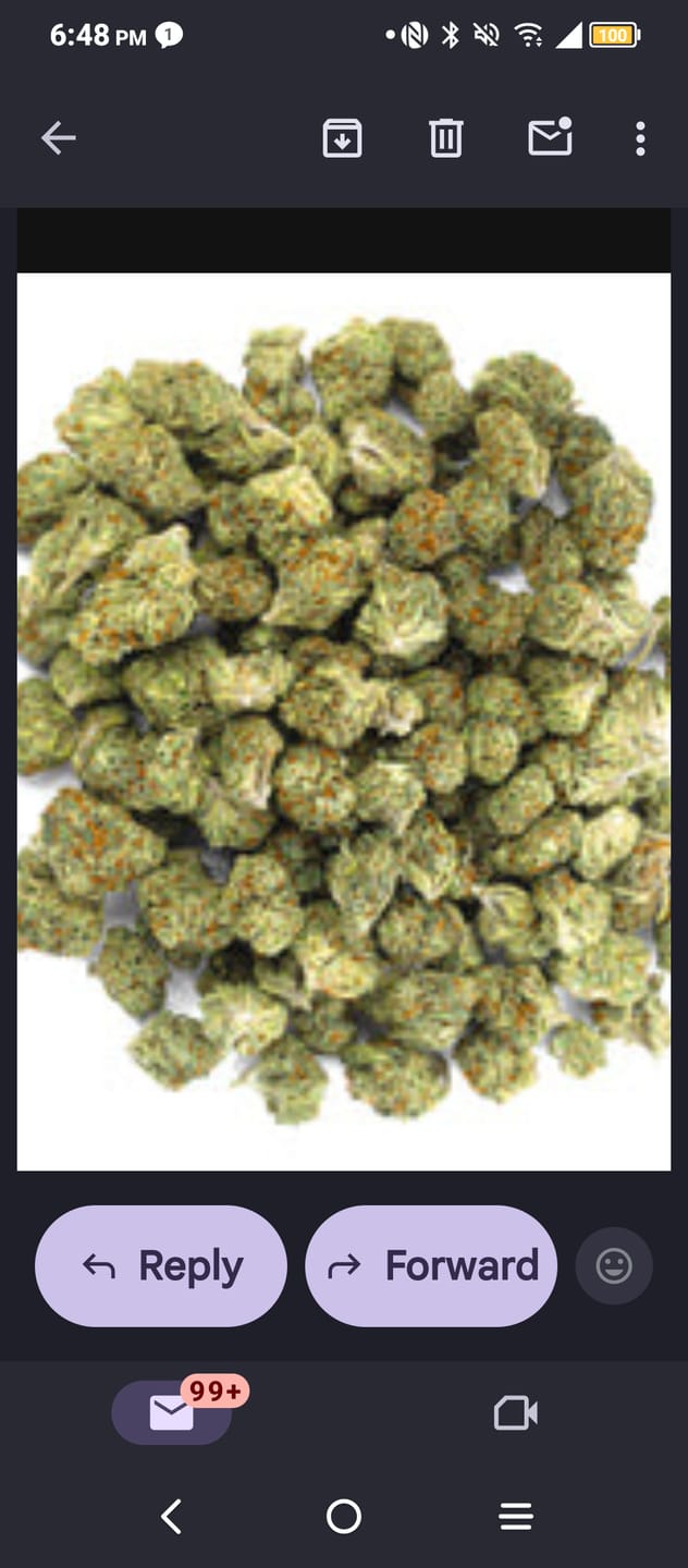 Customer photo review of Jager Sour Diesel - 28 Grams Littles - Sativa