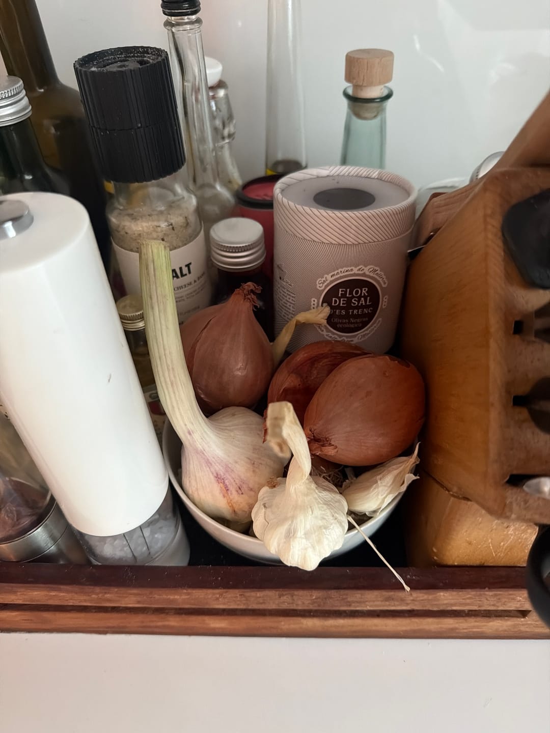 Customer photo review of Flor de Sal d'Es Trenc Olivas Negras, 150g, Bio