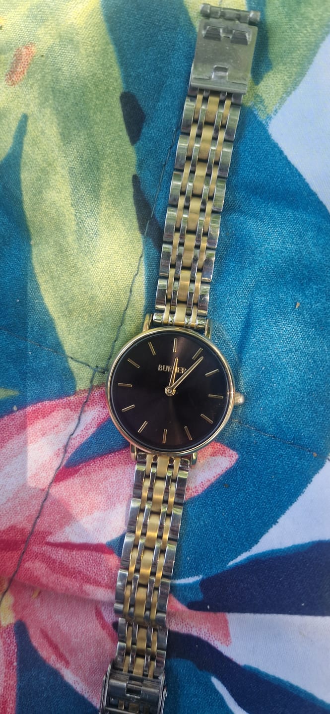 Customer photo review of Ruby Petite Black Gold Silver