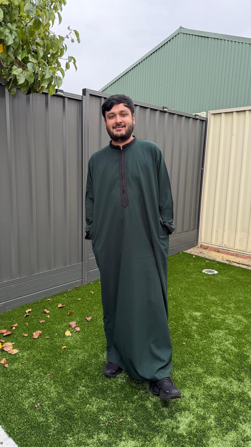 Customer photo review of Royal Thobe - Green
