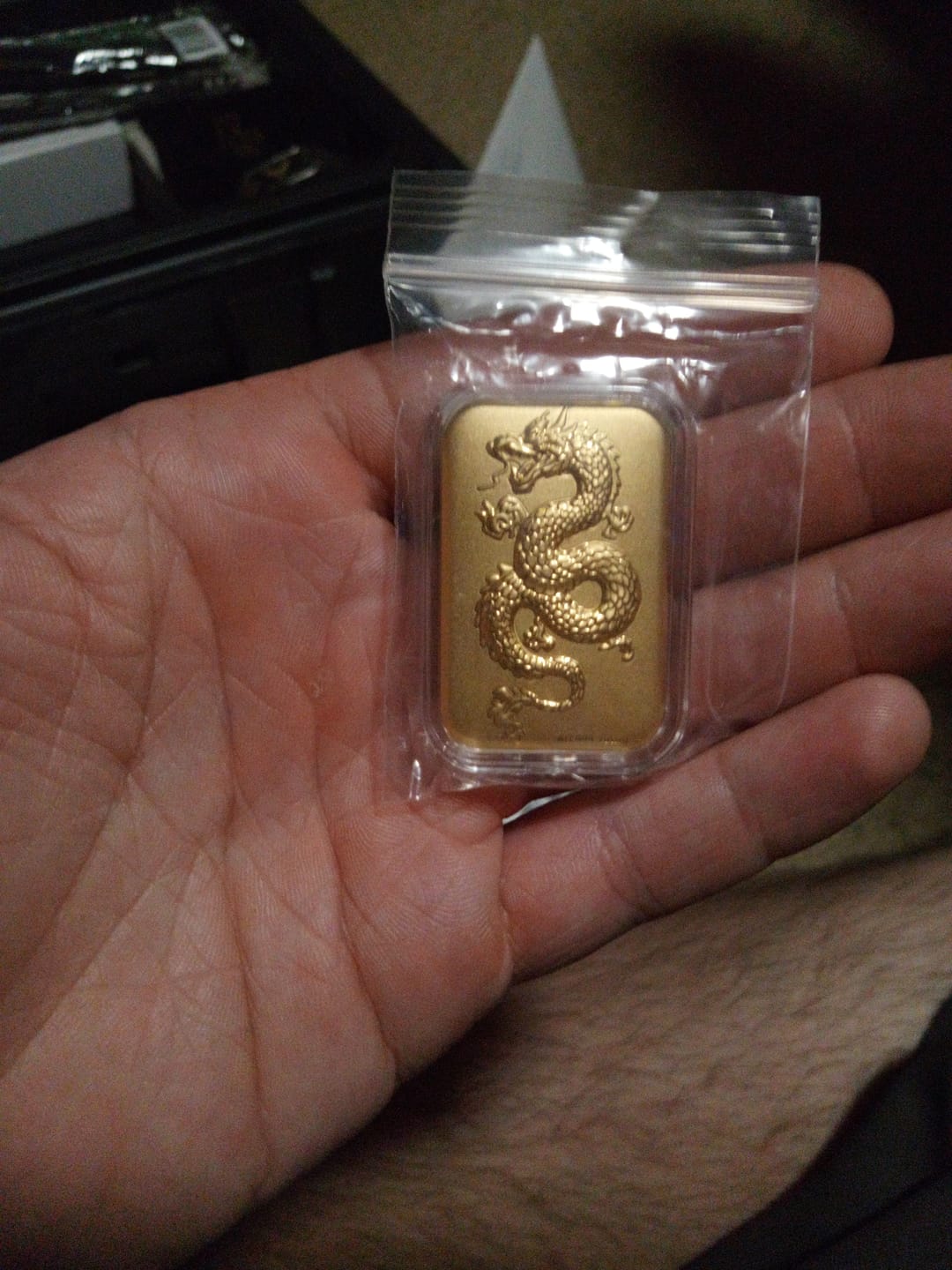 Customer photo review of 24K Yellow Gold (99.99% Gold Purity) Essential Piece Collection