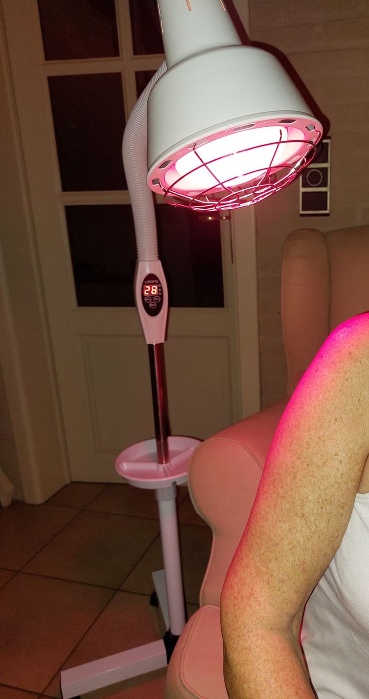 Customer photo review of LIROMA® Infraroodlamp Enkele kop – 506 – Ideaal voor thuis